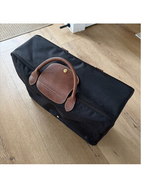 Longchamp Le Pliage Valise Boarding Case in Black - Used Once